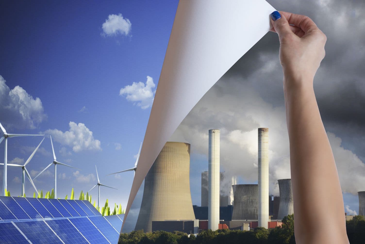 Illustration of AI algorithms optimizing renewable energy storage and distribution