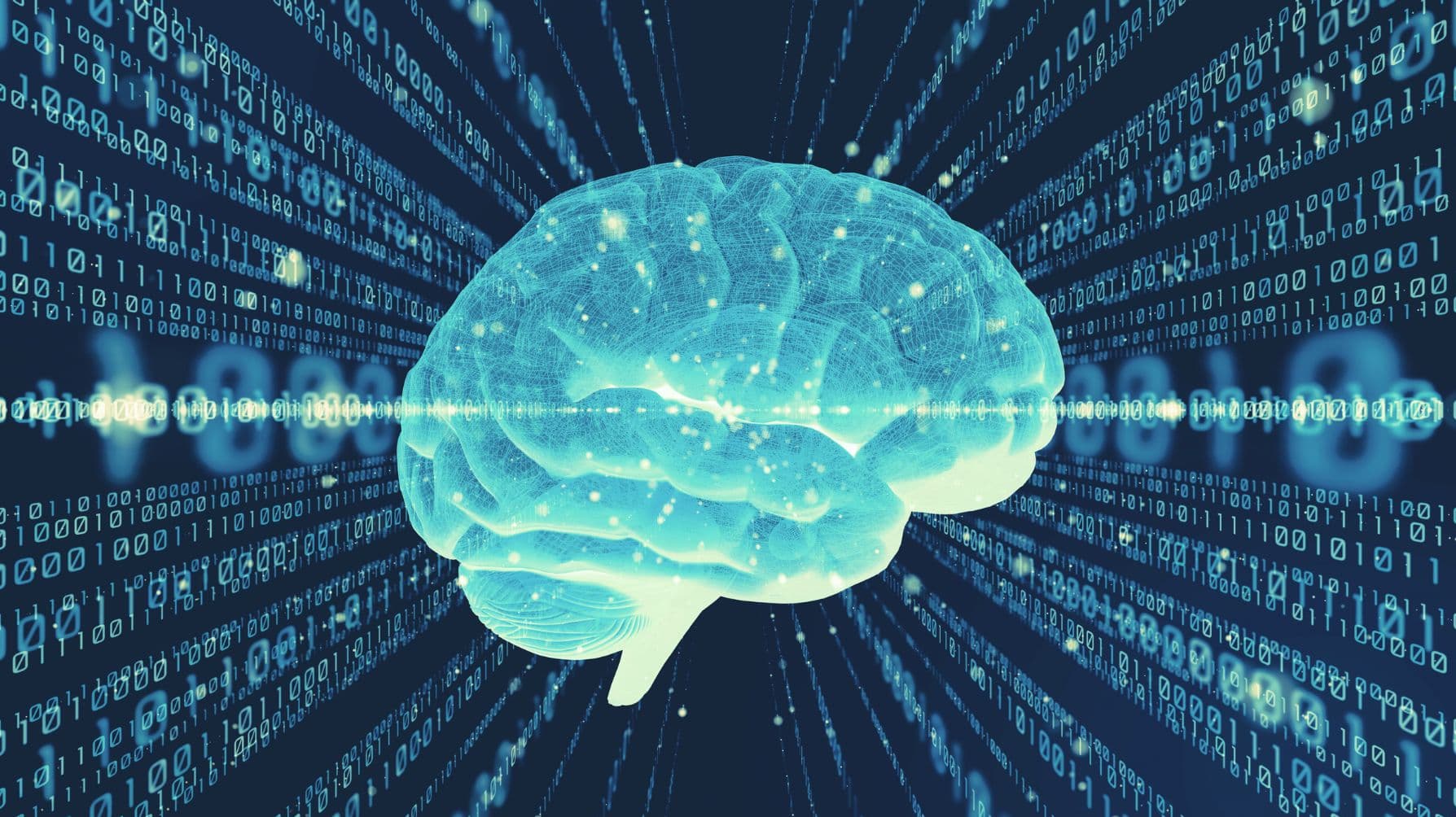 Illustration depicting the evolution of machine learning and its impact on modern business operations