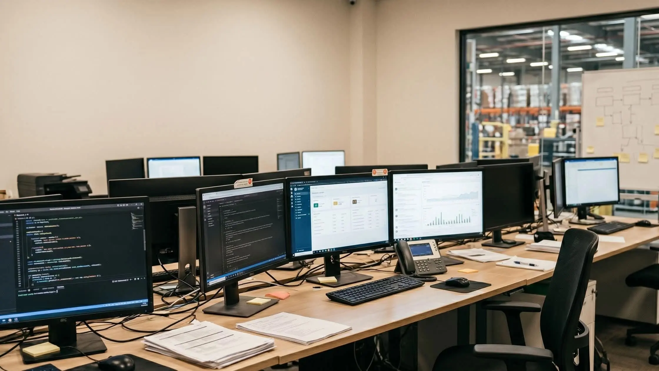 Decision support automation transforming fragmented business processes into structured operational workflows